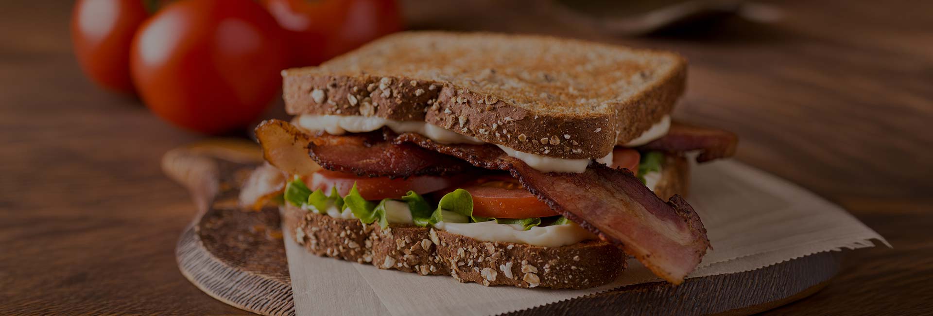 BLT sandwich served for lunch at E.J.'s Diner in Wausau, WI.